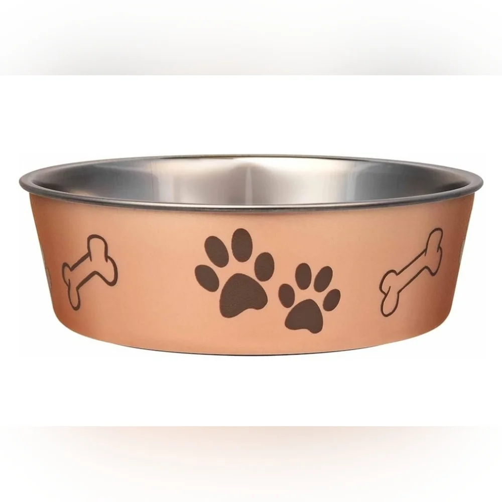 Stainless Steel Dog & Cat Bowls - Spill Proof Dog Food Bowl, Cat Bowl, Puppy